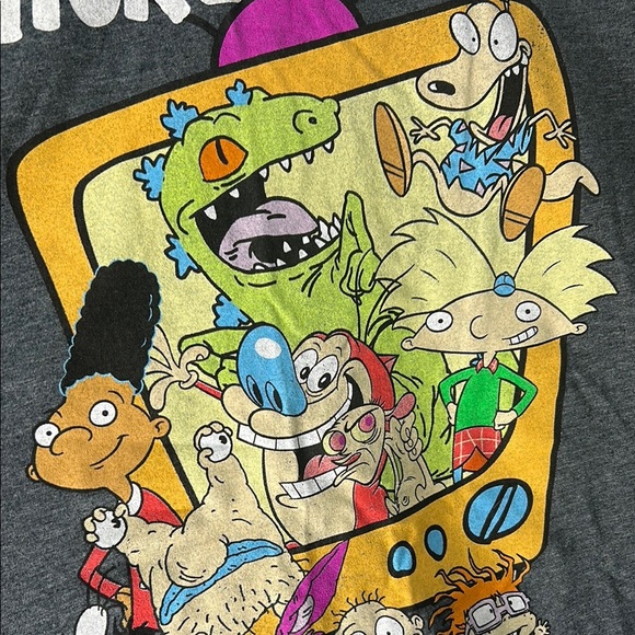 Nickelodeon Charcoal Graphic Tee - Picture 10 of 13